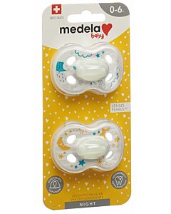 Medela Bébé Sucette Original Pink Poudré 0-6 mois