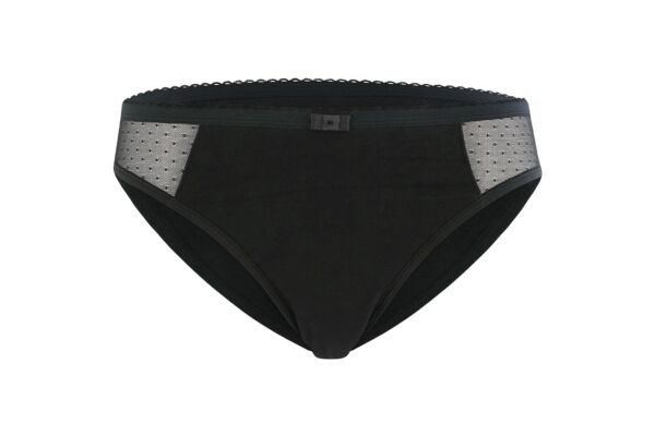 Dim Slip Lace Stark 36-38 schwarz mit Meshdetail