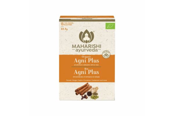 Maharishi Ayurveda Agni Plus thé aux épices bio sach 15 pce