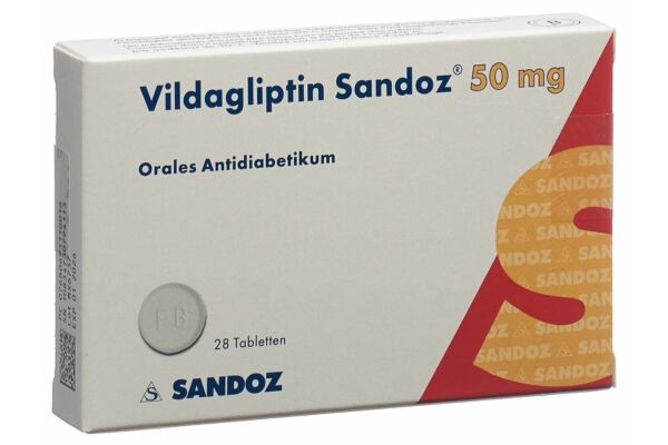 Vildagliptine Sandoz cpr 50 mg 28 pce