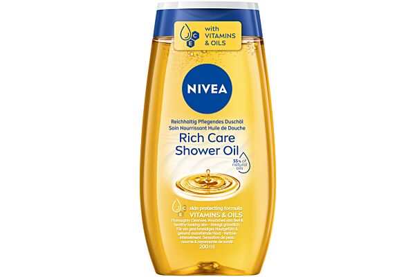 Nivea Duschöl Natural Fl 200 ml