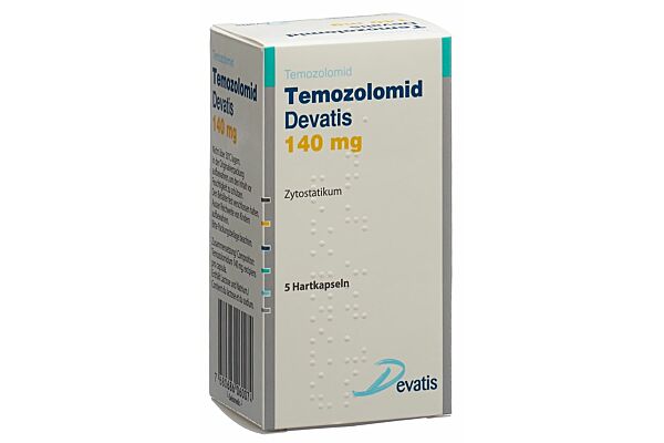 Temozolomid Devatis caps 140 mg fl 5 pce