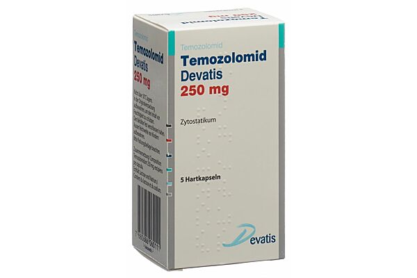 Temozolomid Devatis caps 250 mg fl 5 pce