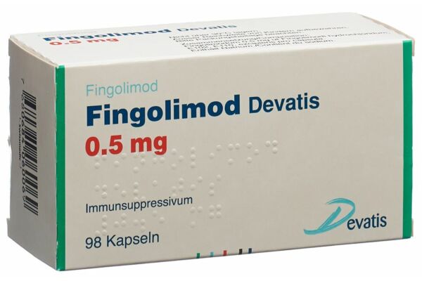 Fingolimod Devatis Kaps 0.5 mg 98 Stk