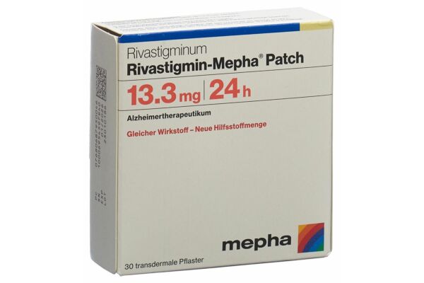 Rivastigmin-Mepha Patch 13.3 mg/24h TTS sach 30 pce