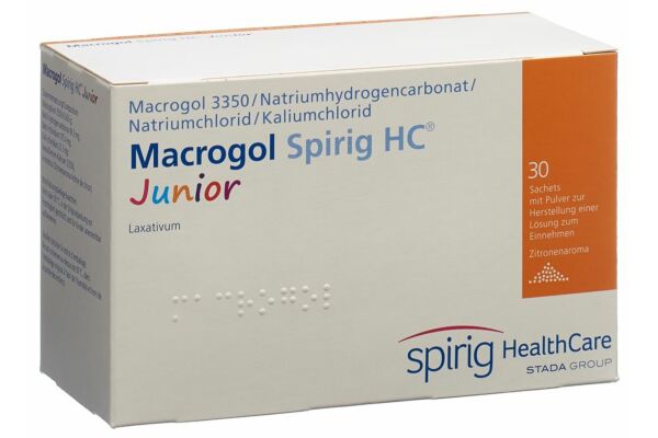 Macrogol Spirig HC Junior Plv Btl 30 Stk