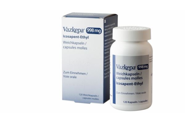 Vazkepa Weichkaps 998 mg Ds 120 Stk