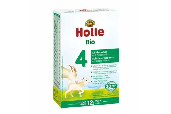 Holle lait de suite 4 au lait de chèvre bio 400 g