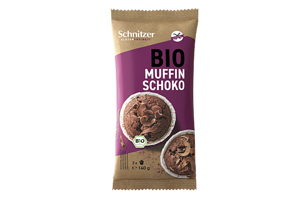 Schnitzer Bio Muffin Dark Chocolate 2 x 140 g