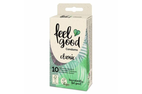 feelgood préservatif classic 10 pce