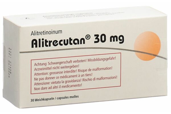 Alitrecutan caps moll 30 mg 30 pce