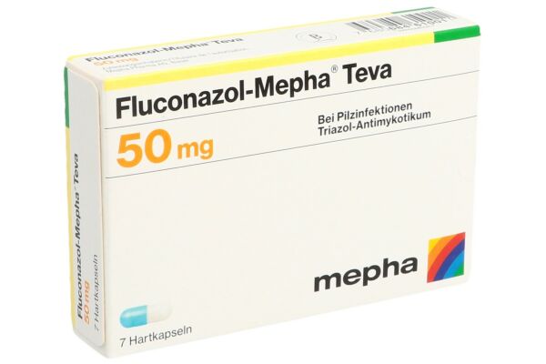 Fluconazol-Mepha Teva Kaps 50 mg 7 Stk