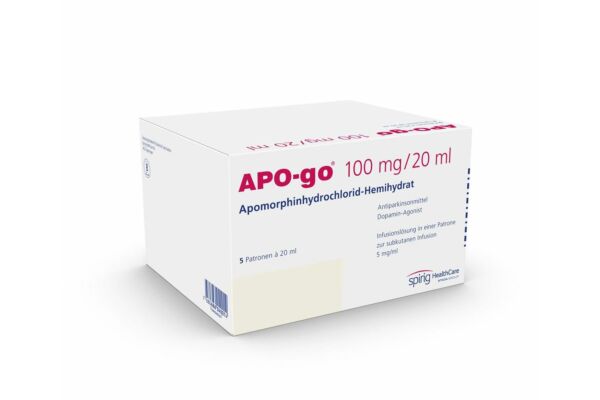 APO-go sol perf 100 mg/20ml cartouche 5 x 20 ml