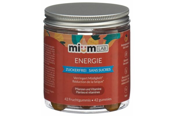 MiumLab gummies énergie bte 42 pce