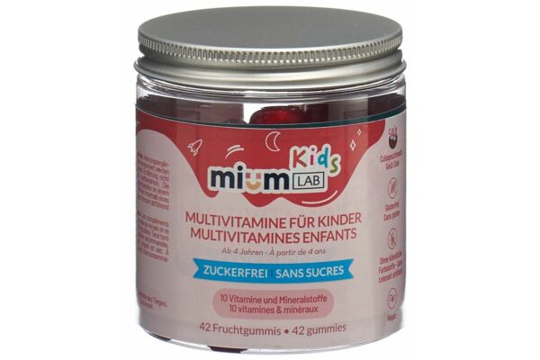 MiumLab gummies enfant bte 42 pce