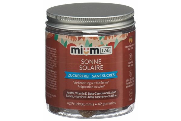 MiumLab gummies solaire bte 42 pce