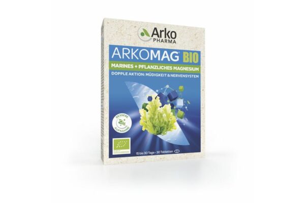 Arkomag double magnésium cpr bio 30 pce