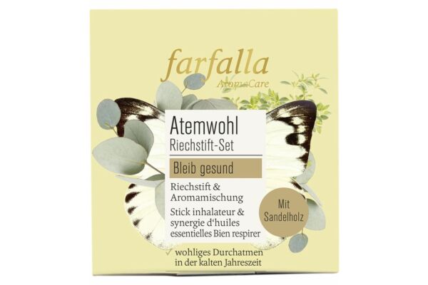 farfalla Riechstift Set Atemwohl