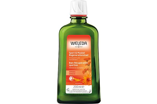 Weleda bain récupération sportive arnica fl 200 ml