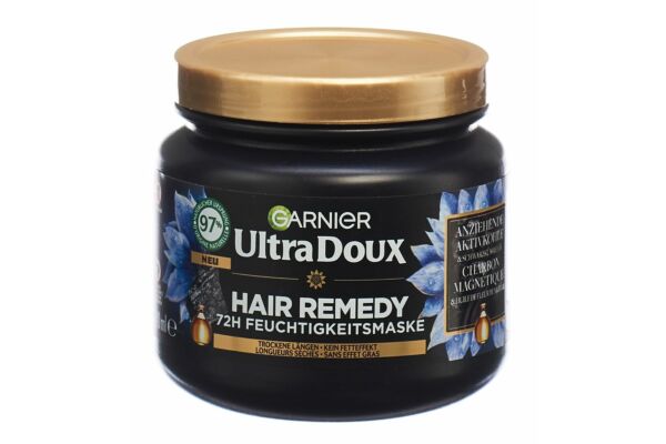 Ultra Doux Masque charcoal fl 340 ml