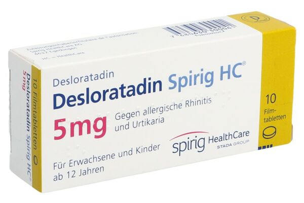 Desloratadin Spirig HC Filmtabl 5 mg 10 Stk