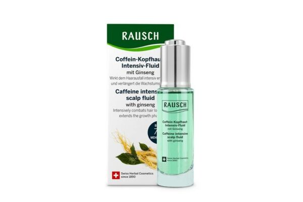 RAUSCH fluide intensif cuir chevelu à la caféine au ginseng fl 30 ml