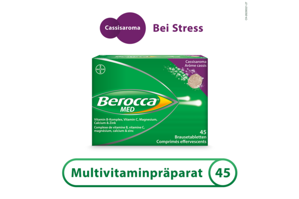 Berocca MED Brausetabl Cassisaroma 45 Stk