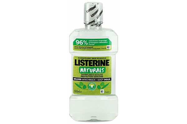 Listerine Naturals protection des gencives fl 500 ml