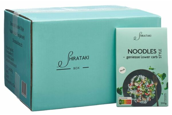 Shirataki Box Noodles Style glutenfrei 24 x 200 g