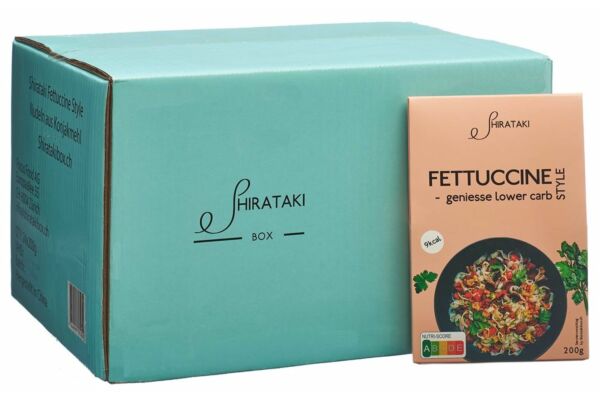 Shirataki Box Fettuccine Style glutenfrei 24 x 200 g