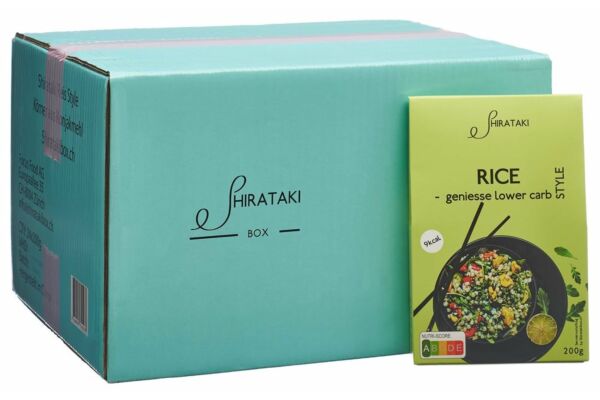 Shirataki Box Rice Style glutenfrei 24 x 200 g