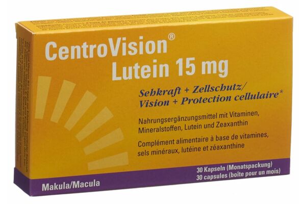 CentroVision Lutein 15 mg 30 pce