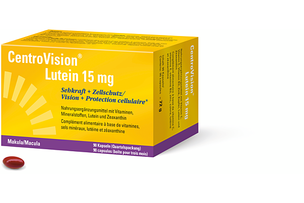 CentroVision Lutein 15 mg 90 pce