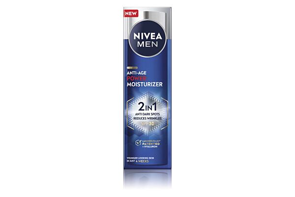 Nivea Men Anti-Âge Power Luminous Crème Hydratante dist 50 ml