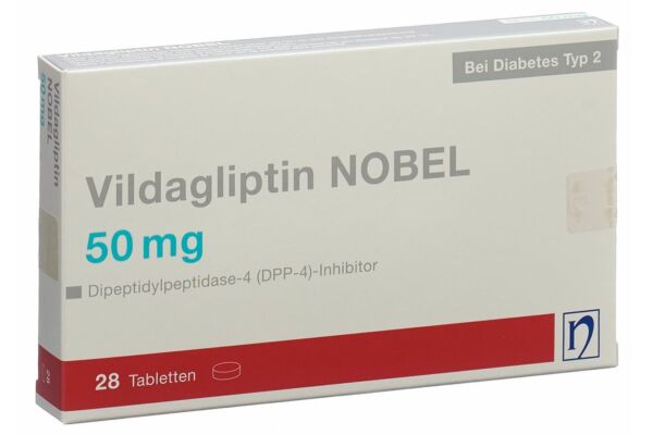 Vildagliptin NOBEL Tabl 50 mg 28 Stk