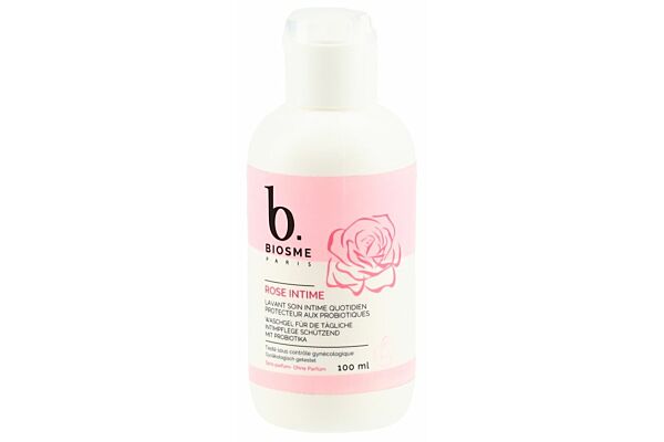 Biosme Waschgel Intimpflege Rose schützend mit Probiotika Fl 100 ml