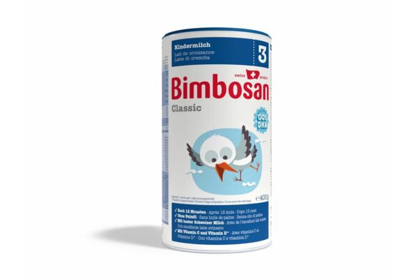 Bimbosan Classic 3 lait de croissance bte 400 g