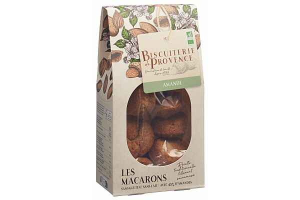 BISCUITERIE DE PROVENCE Makronen Mandel glutenfrei Bio Btl 130 g