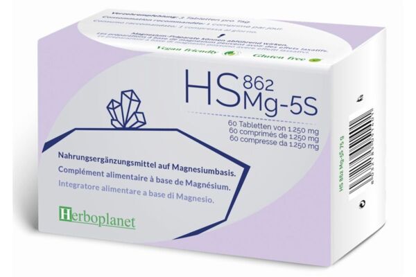 Herboplanet HS 862 Mg-5S cpr 1250 mg blist 60 pce