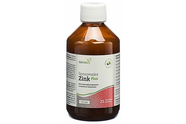 Sanasis Zink PLUS liposomal Fl 250 ml