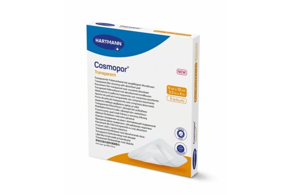 Cosmopor transparent 9x10cm steril 5 Stk