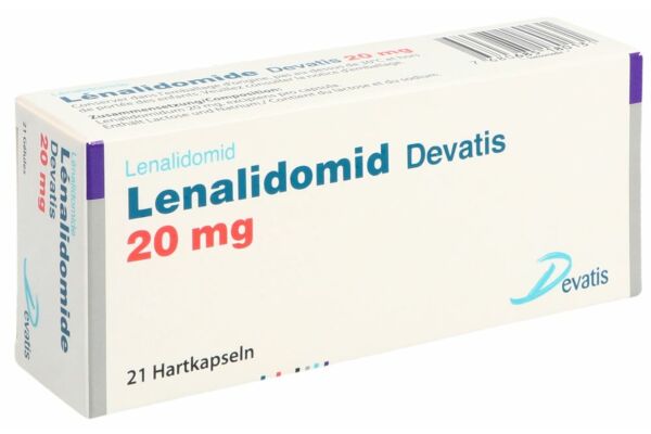 Lenalidomid Devatis Kaps 20 mg 21 Stk