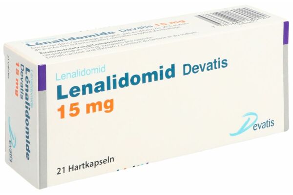 Lenalidomid Devatis Kaps 15 mg 21 Stk