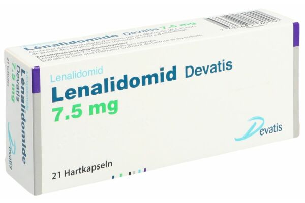 Lénalidomide Devatis caps 7.5 mg 21 pce