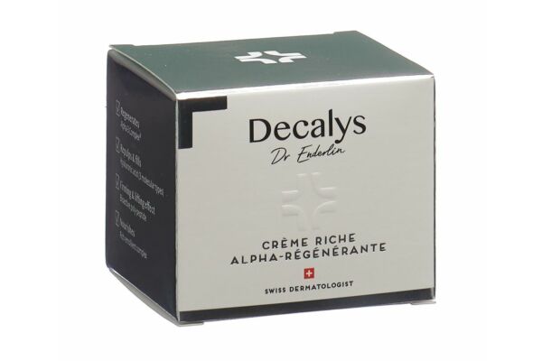 Decalys Dr Enderlin Crème riche alpha-régénérante Regenerierende Intensivcreme 50 ml