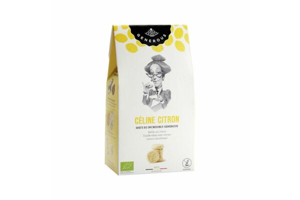 Generous Céline Citron sablés sans gluten 100 g