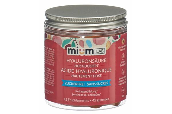 MiumLab gummies acide hyaluronique bte 42 pce