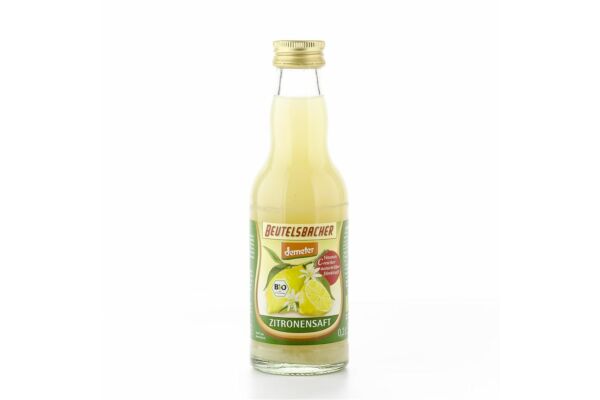 Beutelsbacher jus de citron fl verre 200 ml