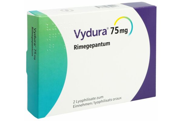 Vydura ODT cpr orodisp 75 mg 2 pce