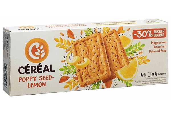 Céréal Céréal Biscuit Mohn Zitrone